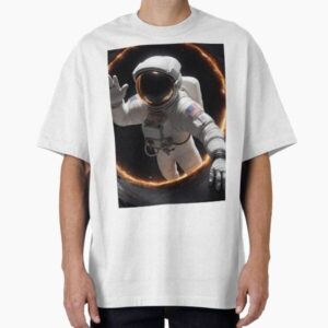 Astronaut Climbing Out of Blackhole
