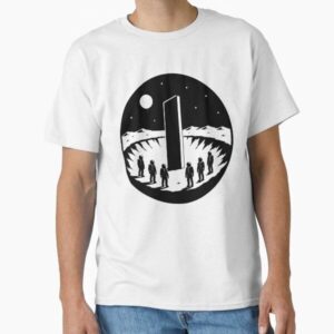 2001 A Space Odyssey - Monolith on the Moon