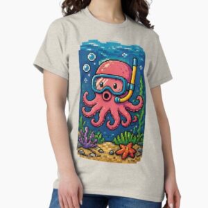 Pixel Octopus Diver