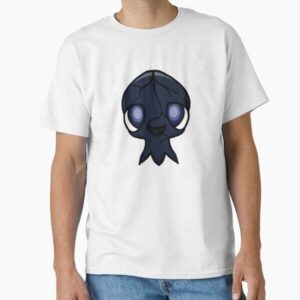 Cute Cracked Skull Monster Navy – Spooky Kawaii Sticker Art